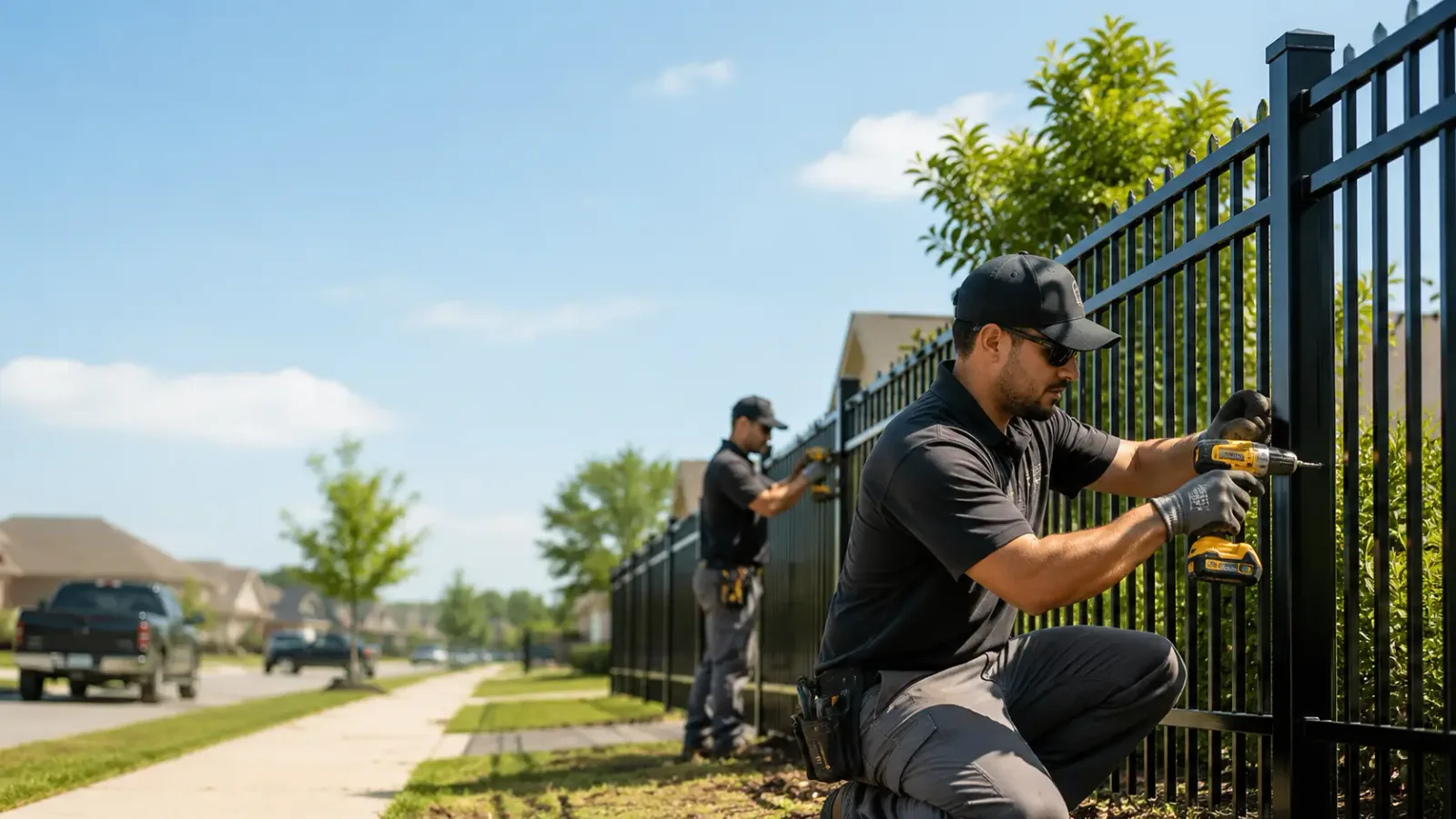 Metal Fence Installation in Gretna, LA